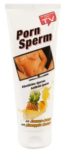 Cobeco Porn Sperm Pineapple żel intymny wodny 250 ml – aromat ananasowy, łatwy do zmycia