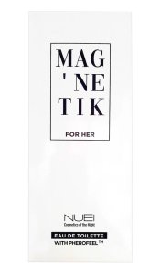 NUEI Mag'netik For Her Woda Toaletowa z Pherofeel 50 ml – kwiatowo-owocowa, wegańska