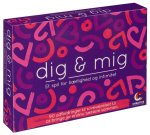 Dig & Mig Gra karciana dla par 90 kart zadań – wersja duńska, kostka i klepsydra