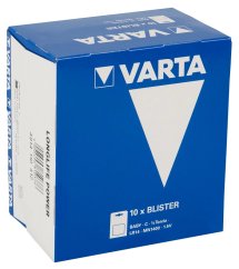 Varta LR14 Bateria C 1,5V 1400mAh 20 szt. – zestaw alkalicznych ogniw do urządzeń o dużym poborze energii