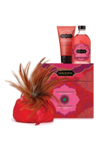 SexShop - Zestaw olejków do urozmaicenia seksu - Kama Sutra Treasure Trove Strawberry Truskawkowy - online