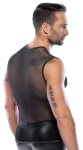 Svenjoyment Bezrękawnik Męski Gruba Siateczka Czarny XL/2XL przewiewny materiał