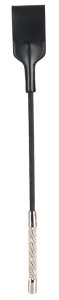 Bad Kitty Bat Czarny, skórzany, pleciona rączka, 44 cm, metalowe detale