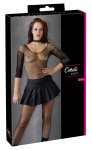 Cottelli Collection Mini Spódniczka Czarna S z Plisowaniem i Boczny Suwak