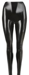 Late X Rajstopy Lateksowe Czarne L – Anatomiczny Kroj, Błyszczące, 0,4 mm, Trwałe