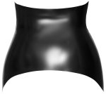 LateX Szeroki Pas Do Pończoch Czarny S, 4 Metalowe Klipsy, Elastyczny Lateks