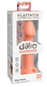 Dillio Platinum Big Hero 17,2 cm silikonowy model pomarańczowy, klasyczna forma