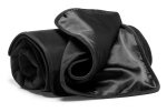 Liberator Fascinator Throw czarna narzuta z mikrofibry 183x137 cm, ochrona powierzchni