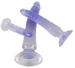 Crystal Clear Zestaw 3 anatomicznych trenerów niebieskich z szeroką bazą, różne rozmiary