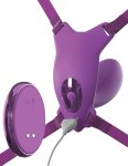 Fantasy For Her Ultimate G-Spot Butterfly – wibrator do majtek z pilotem, fioletowy, 10 trybów