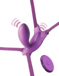 Fantasy For Her Ultimate G-Spot Butterfly – wibrator do majtek z pilotem, fioletowy, 10 trybów