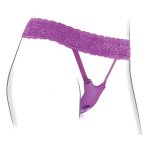 Fantasy For Her Ultimate G-Spot Butterfly – wibrator do majtek z pilotem, fioletowy, 10 trybów