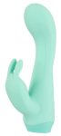 Cuties Mini Wibrator 4.G Zielony, 10 Trybów, Kompaktowy, Silikon Medyczny, USB