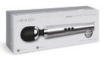 Le Wand Die Cast Recharg Silver Kompaktowy Masażer, 20 Trybów, 10 Intensywności, USB