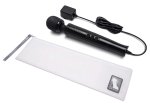 Le Wand Diecast Plug-In Black Kompaktowy Masażer, 20 Trybów, Zasilanie Sieciowe