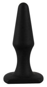 Magic Shiver Korek Stożkowy Czarny 10,5 cm, Anatomiczny, Silikonowy, Podstawa