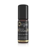 Orgie Electric Fellatio Lip Gloss 10ml błyszczyk z efektem wibracji, aplikator roll-on