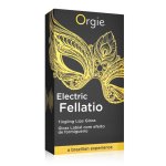Orgie Electric Fellatio Lip Gloss 10ml błyszczyk z efektem wibracji, aplikator roll-on