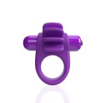 The Screaming O Skooch fioletowy pierścień wibrujący 5 trybów, silikon True Silicone