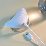 Playboy Pleasure Palm silikonowy model dwustronny, 10 trybów, dwa silniki, USB