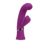 Playboy Pleasure Tap That wibrator punktu G z funkcją stukania, fioletowy, 9 trybów