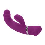 Playboy Pleasure Tap That wibrator punktu G z funkcją stukania, fioletowy, 9 trybów