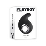 Playboy Ring My Bell pierścień intymny, 10 funkcji wibracji i stukania, USB