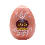 Tenga Egg Shiny II kompaktowa maszyna intymna, spiralna struktura, brązowe opakowanie