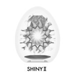 Tenga Egg Shiny II kompaktowa maszyna intymna, spiralna struktura, brązowe opakowanie