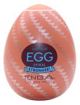 Tenga Egg Spiral Stronger zestaw 6 elastycznych nakładek intymnych, spiralna struktura