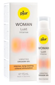 Pjur Woman Lust Intense żel wibrujący do masażu intymnego 15 ml – wodna baza