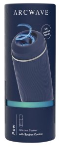 Arcwave Pow – automatyczna maszyna intymna silikonowa, CleanTech, czarna, 18 cm, regulacja
