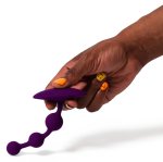 ROMP Amp – silikonowe koraliki anatomiczne, 3 rozmiary, elastyczne, długość 13,5 cm