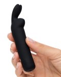 Happy Rabbit Bullet Vibe Czarny – kompaktowy wibrator z 12 trybami, silikon medyczny