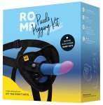 ROMP Piccolo Pegging Kit – zestaw dwukolorowy z uprzężą i silikonowym elementem 14 cm