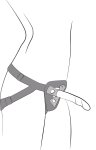 ROMP Piccolo Pegging Kit – zestaw dwukolorowy z uprzężą i silikonowym elementem 14 cm