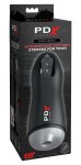 PDX Elite Suck-O-Matic Frosted Black – automatyczna maszyna intymna, 7 trybów, USB