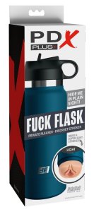 PDX Plus Fuck Flask Private Pleaser – dyskretna maszyna intymna w formie butelki, 24 cm