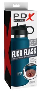 PDX Plus Private Flask – dyskretna maszyna intymna butelka, wyjmowany rękaw, 23,8 cm