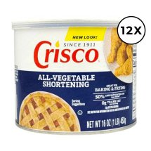 Crisco Żel roślinny do masażu i poślizgu 453g – zestaw 12 sztuk, wydajna formuła