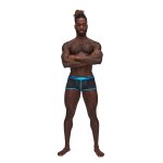 Male Power Casanova Mini Short Uplift męskie szorty L czarne z kieszenią modelującą