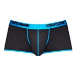 Male Power Casanova Mini Short Uplift męskie szorty L czarne z kieszenią modelującą