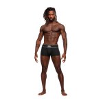Male Power Pouch S slipy męskie czarne z wyprofilowaną kieszenią i szerokim pasem