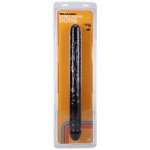 Doc Johnson Double Header dwustronny model 45 cm PVC czarny, Sil-A-Gel