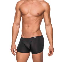 Male Power Seamless Sleek S szorty męskie bezszwowe z niskim stanem czarne