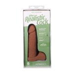 Doc Johnson Realistic Cock UR3 model z przyssawką i anatomicznymi jądrami, beżowy, Ultraskyn