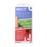 Doc Johnson Ultraskyn 16 cm anatomiczny model z przyssawką, dwugęstościowy, kompatybilny z Vac-U-Lock