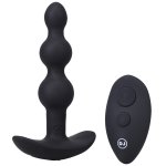 Doc Johnson A-Play Shaker silikonowa maszyna intymna z pilotem, segmentowany kształt, USB