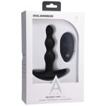 Doc Johnson A-Play Shaker silikonowa maszyna intymna z pilotem, segmentowany kształt, USB