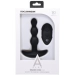 Doc Johnson A-Play Shaker silikonowa maszyna intymna z pilotem, segmentowany kształt, USB
